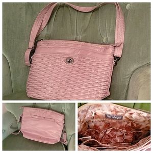 LUG quilted Adagio shoulder bag.